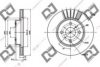 DJ PARTS BD1282 Brake Disc